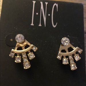 Gold INC earring jackets from Macy’s. Never worn.